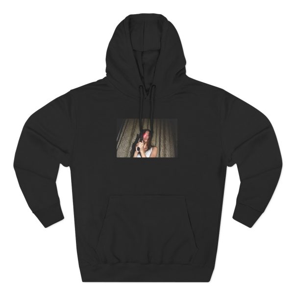 Fakemink Three-Panel Fleece Hoodie